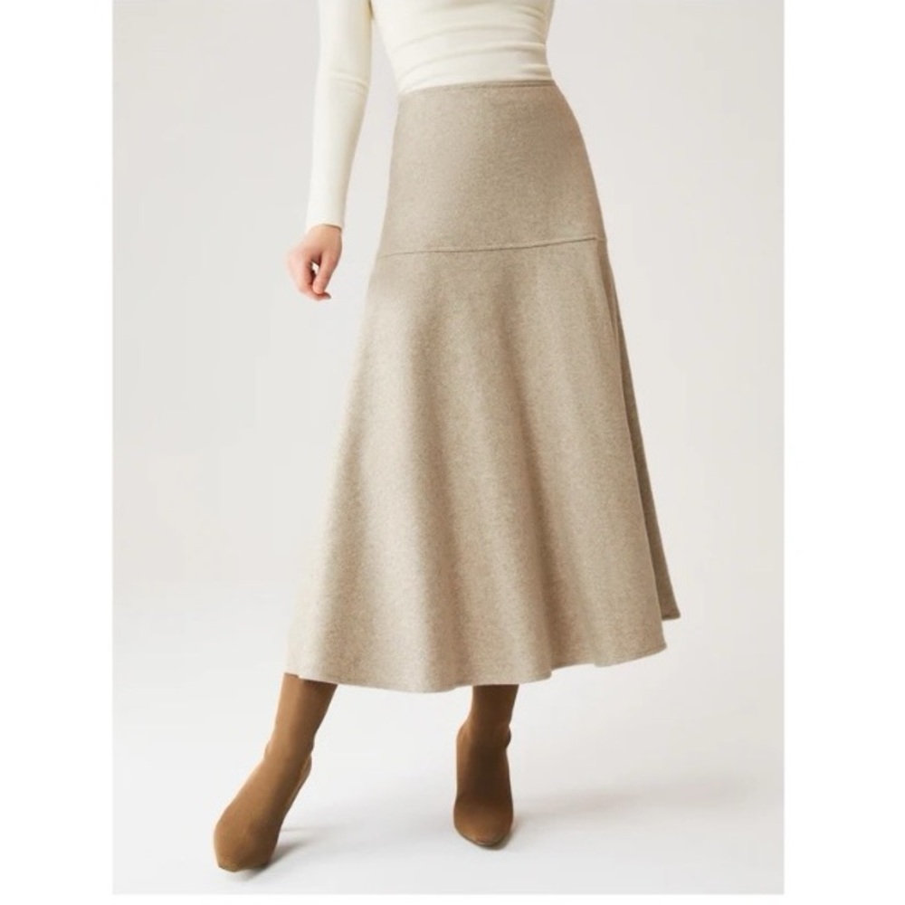 OGL FuzzLuxe Flared Midi skirt